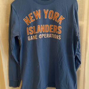 Blue New York Islanders Long Sleeve Shirt